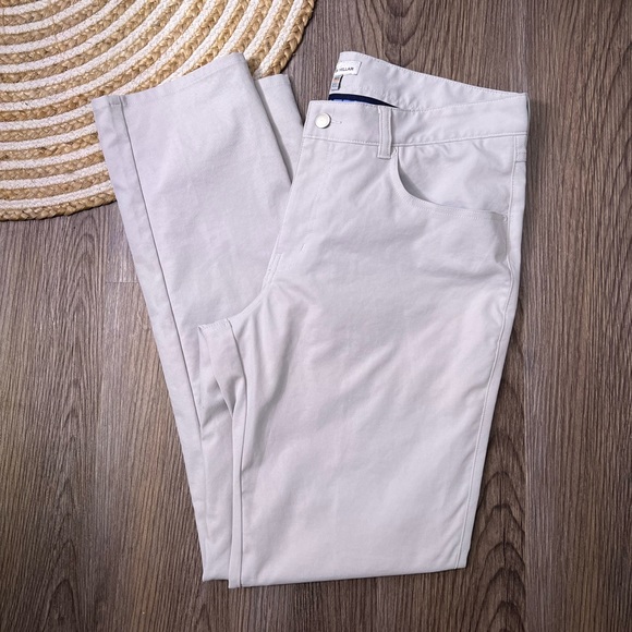 Peter Millar Other - Peter Millar Crown Pants Mens 34x32 Dark Gray Performance Golf Chino